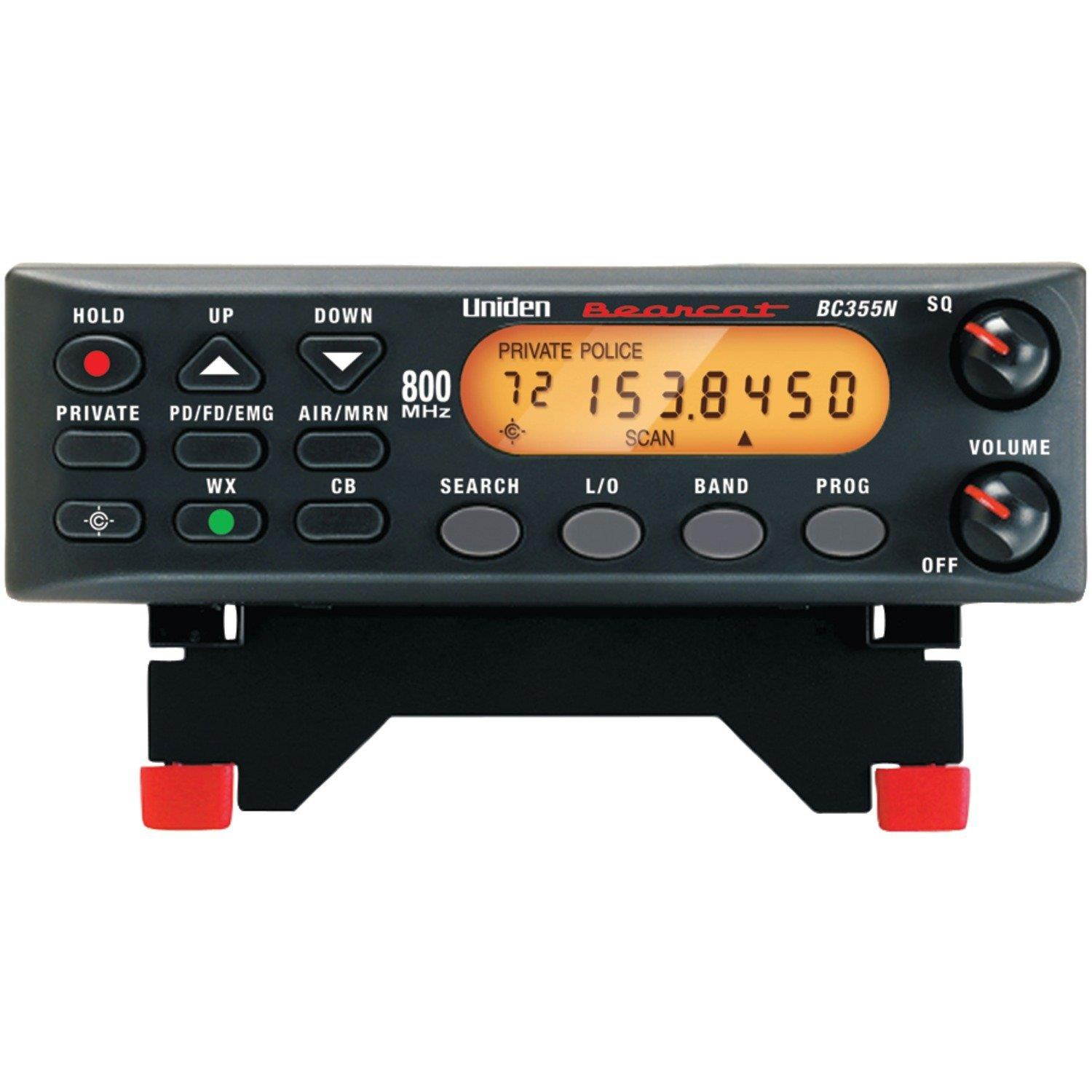 Uniden 800 MHz 300-Channel Base Mobile Scanner (BC355N)