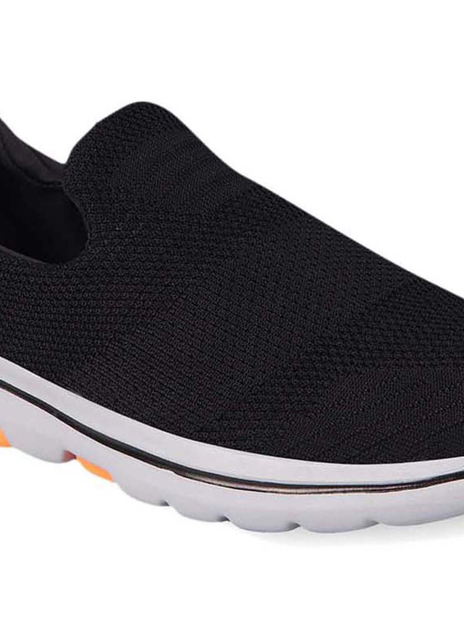 Action Men's Jet Black Running Shoes