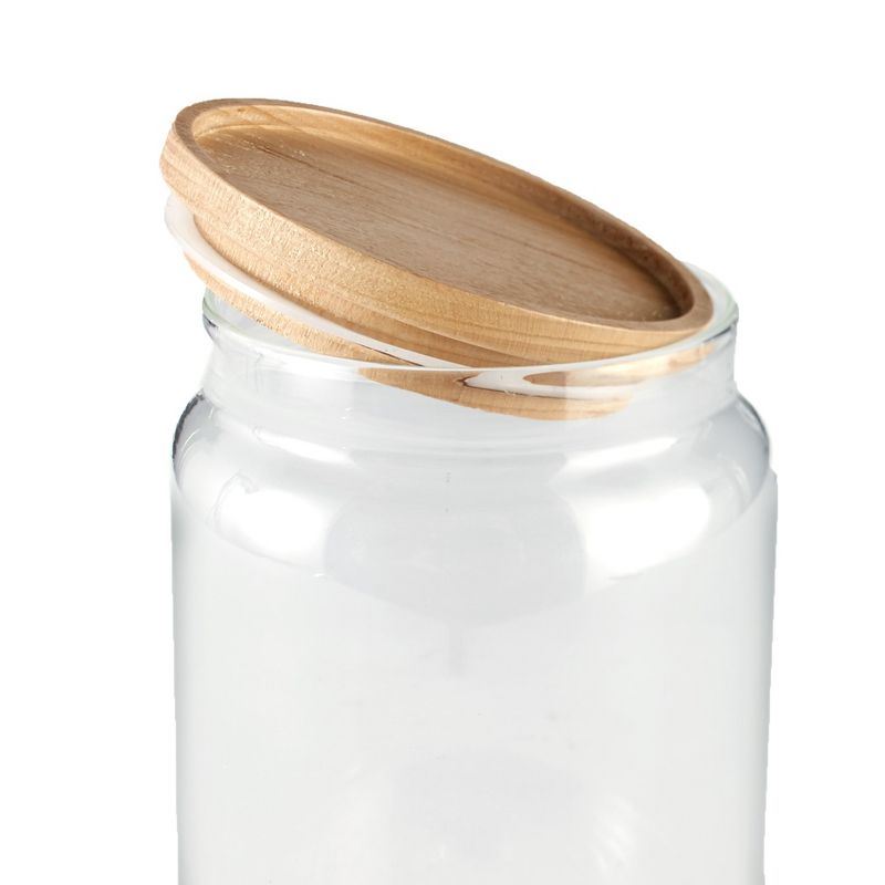 Juvale 14 Pack Amber Glass Jars with Black Lids (2 oz, 2 x 2 x 2 inches)