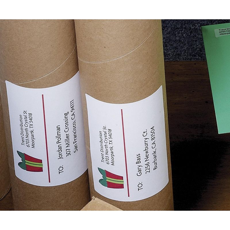 Avery Shipping Labels with TrueBlock Technology for Laser Printers 5168, 3-1/2 x 5 Inches, Box of 400