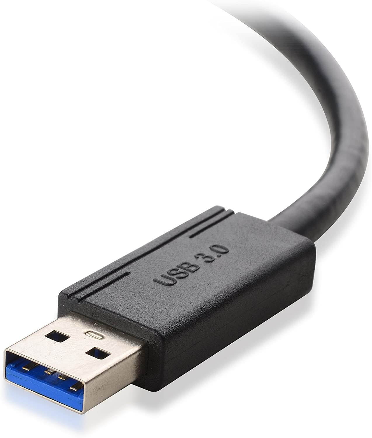 Cable Matters 3-Port SuperSpeed USB 3.0 Hub with SD Card Reader in Black