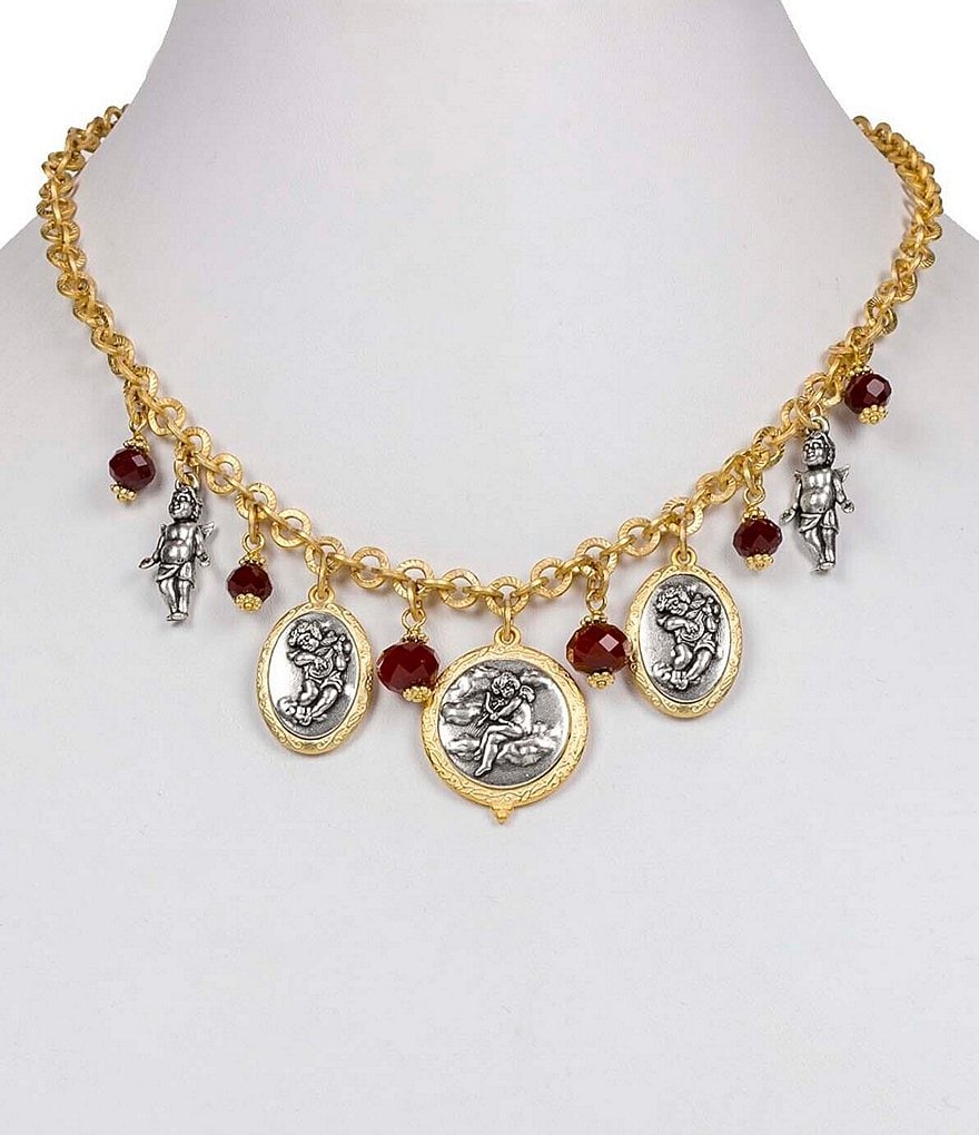 Patricia Nash Single Chain Charm Necklace