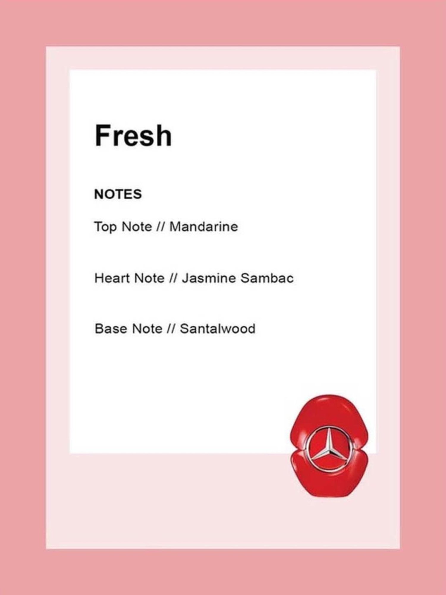 Mercedes-Benz Red for Women Eau de Parfum - 90 ml