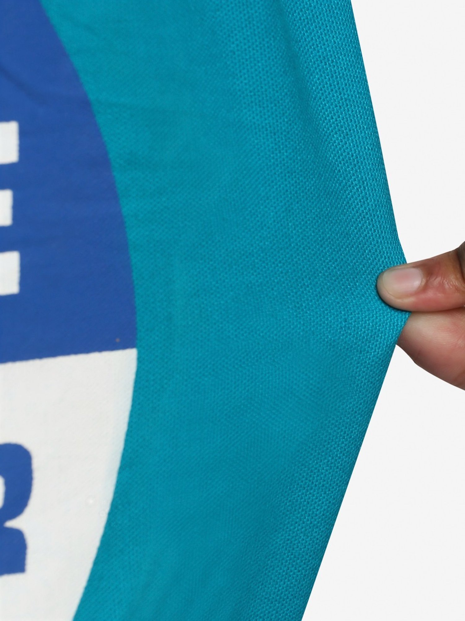 Swayam Printed Blue Cotton Water Bottle Cover for 20 Liter Jar