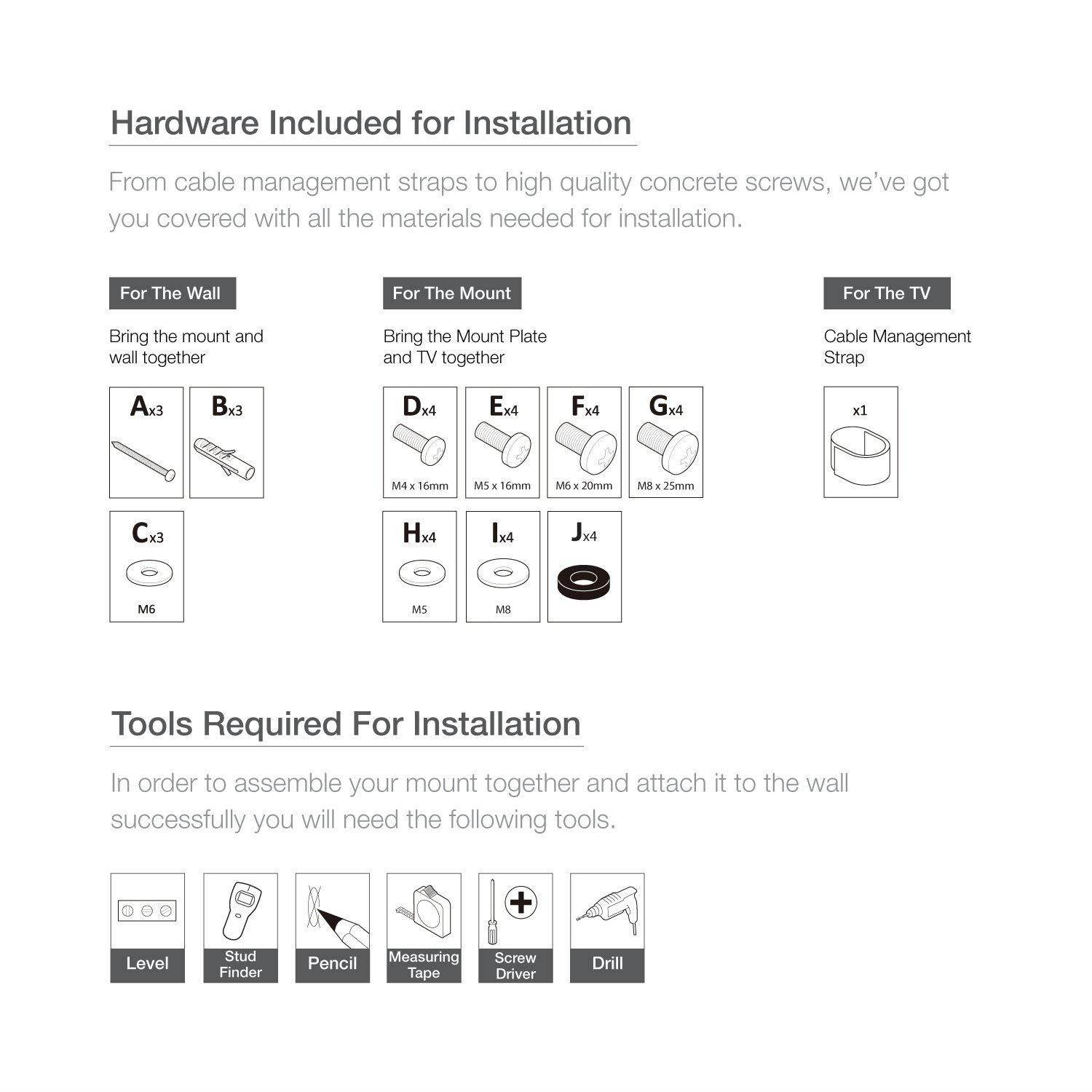 Expert Connect | TV Wall Mount Bracket | 17-42  | Full Motion Articulating | Tilt & Swivel & Rotation Adjustment | Max VESA 200x200mm | for LED, LCD, OLED and Flat Screen TVs Up to 55 lbs