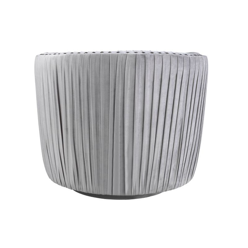 Lazy Days Swivel Accent Chair Gray - Treasure Trove Accents