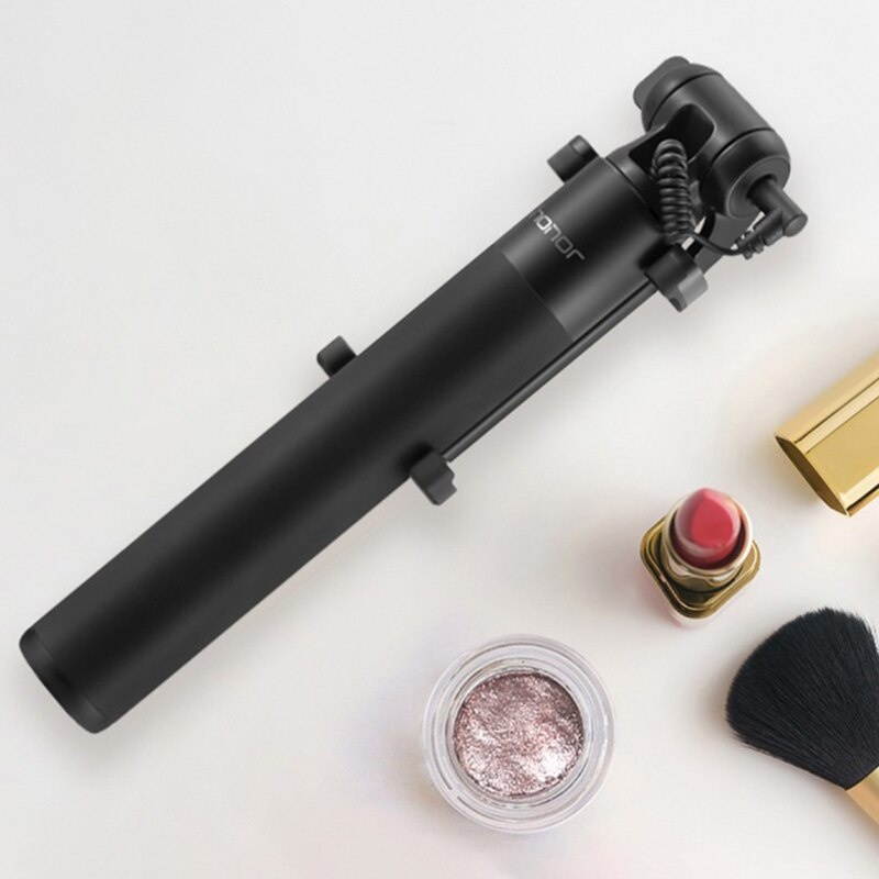 Selfie Stick Lite Monopod Wired Extendable Handheld Shutter Foldable Mini For iPhone IOS Android