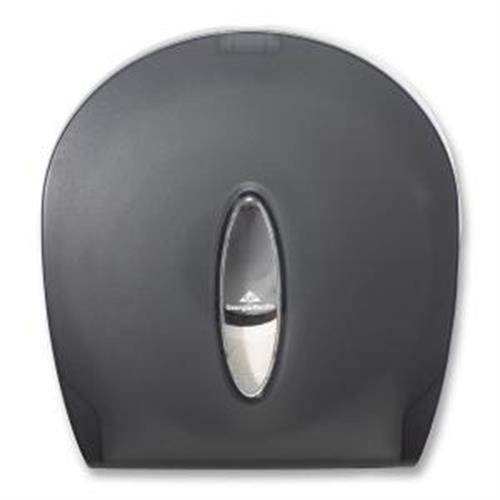Georgia Pacific 59009 Jumbo Jr. Bathroom Tissue Dispenser, 11.29" x 10.61" x 5.39", Translucent Smoke