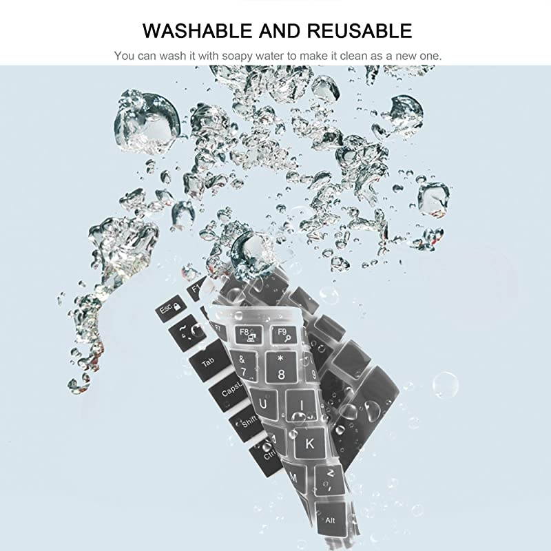 for hp Chromebook 11 Keyboard Cover Skin,hp Chromebook x360 11.6 inch,HP Chromebook 11 G2,G3,G4,G5(G6 EE) 11.6 Inch Chromebook Protective Skin(NOT Fit HP Chromebook G5 EE)(Gradualblue+Clear)