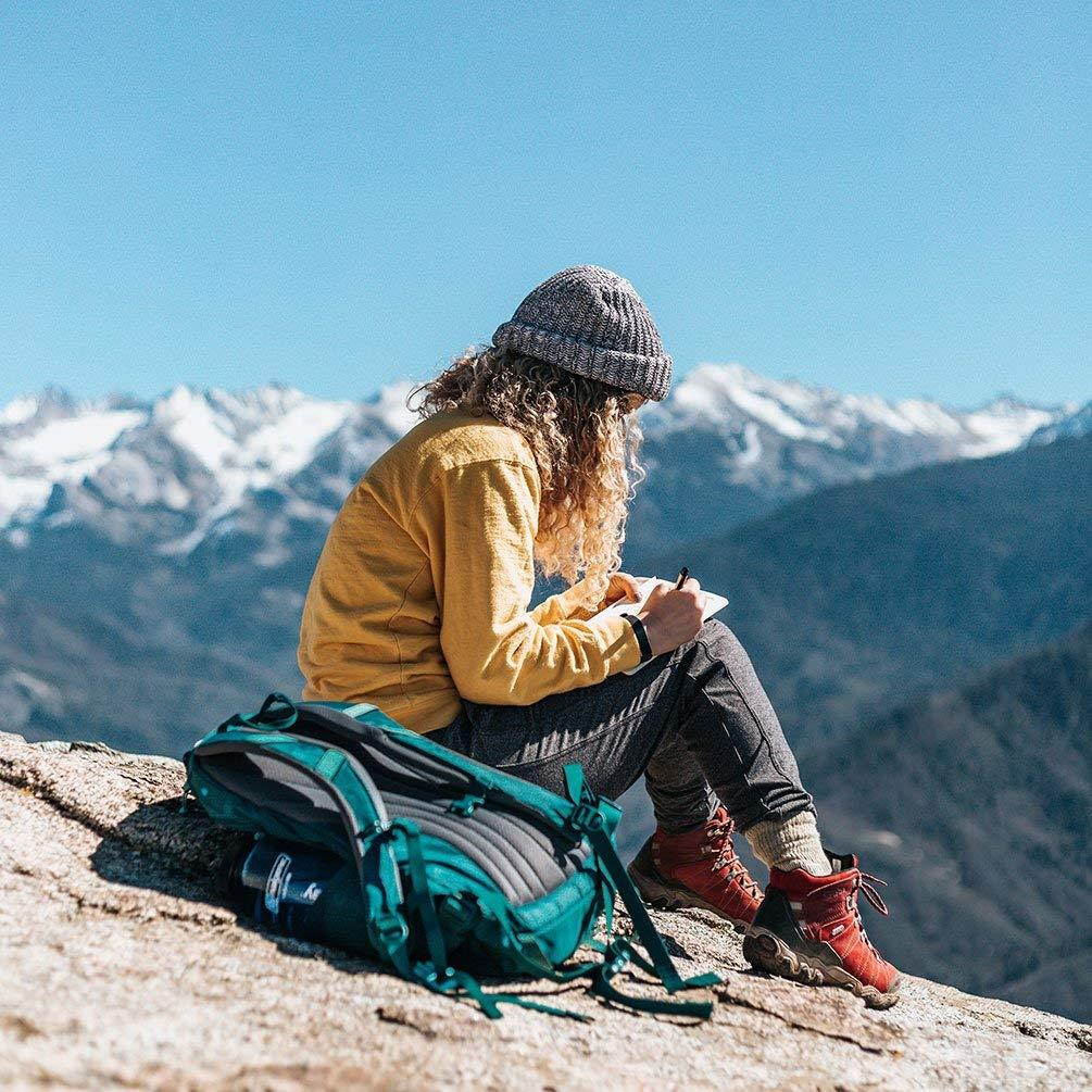 (Set of 3) A5 Dotted Notebook/Travel Journal - 5.5 x 8.25 Dot Grid Paper for Bullet Journaling, Total 120 Sheets/240 Pages, Black/White/Kraft Brown Cover