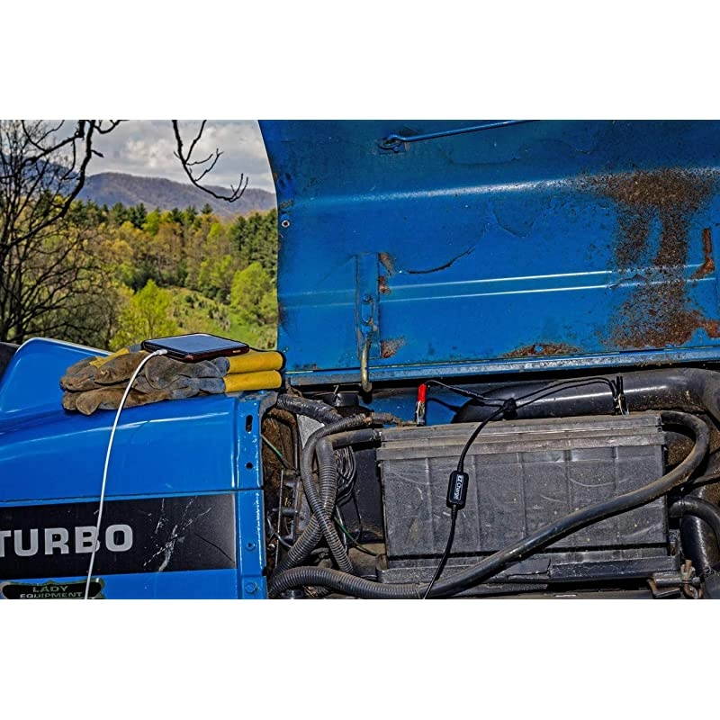 Charge Portable Dual USB Golf Cart Cell Phone Charger Universal Battery Quick Connect for ATV UTV Bass Boat Dirt Bike RV Motorcycle Tractor Survival Emergency 12v Power Outlet Charge Bank