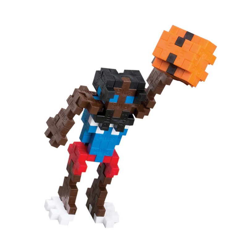 Plus-Plus Learn to Build Sports - STEM Building Set - 380 Pieces & 2 Baseplates