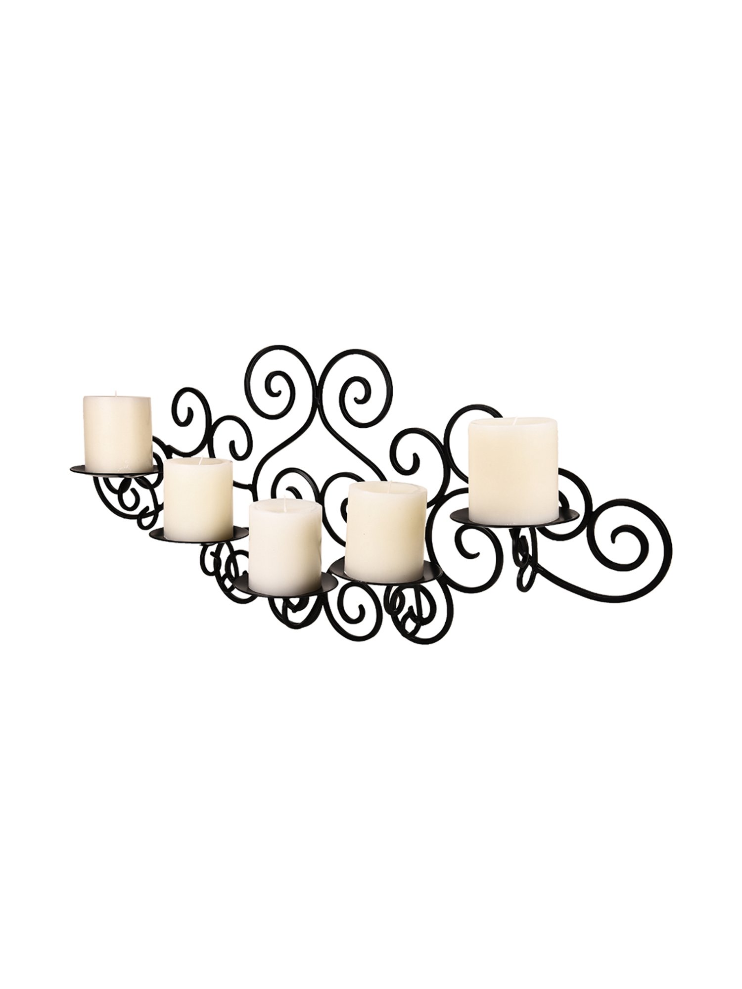 Hosley Metallic Gold Wall Sconce with Free Candles