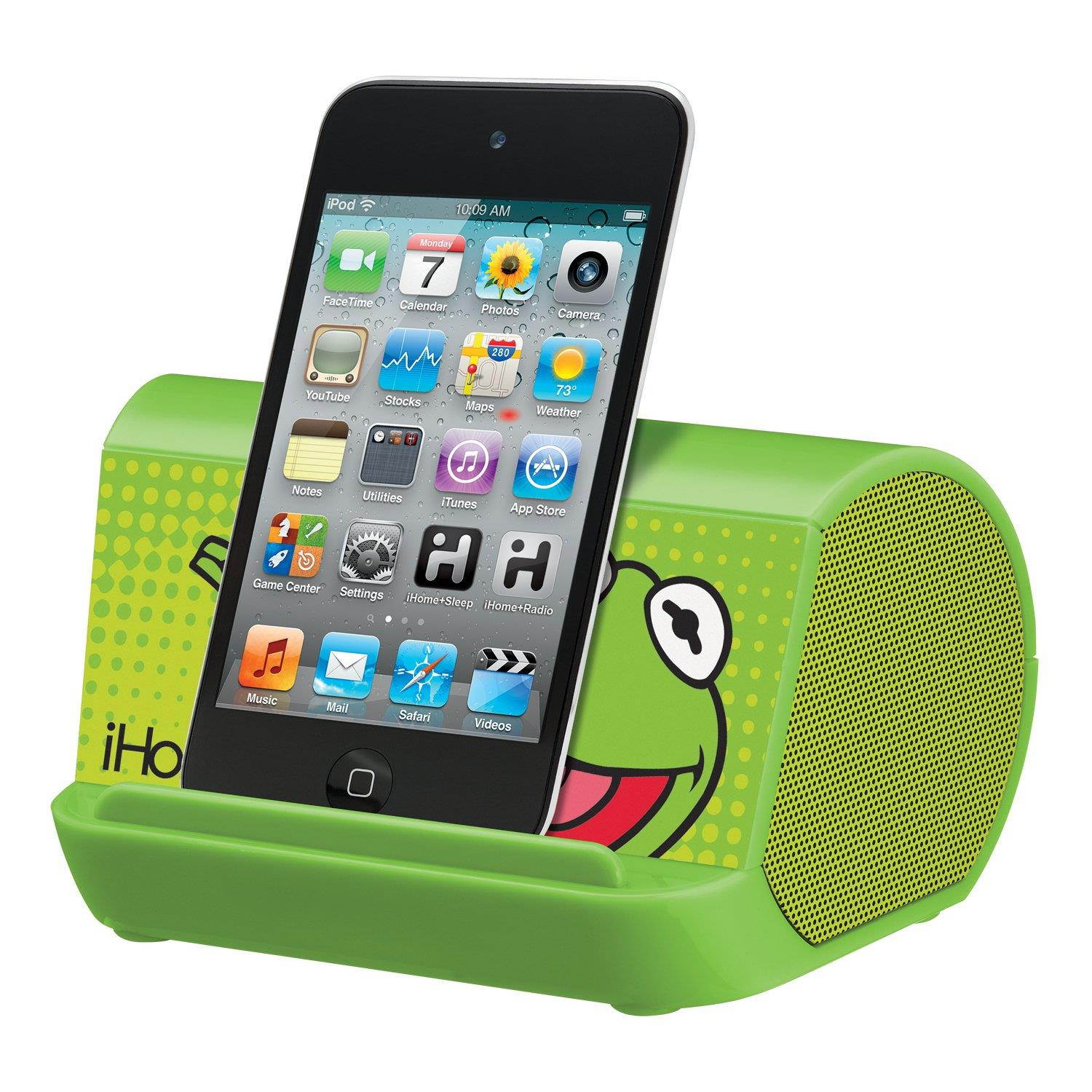 Kermit the Frog Portable Stereo Speaker for all MP3 Players, DK-M9