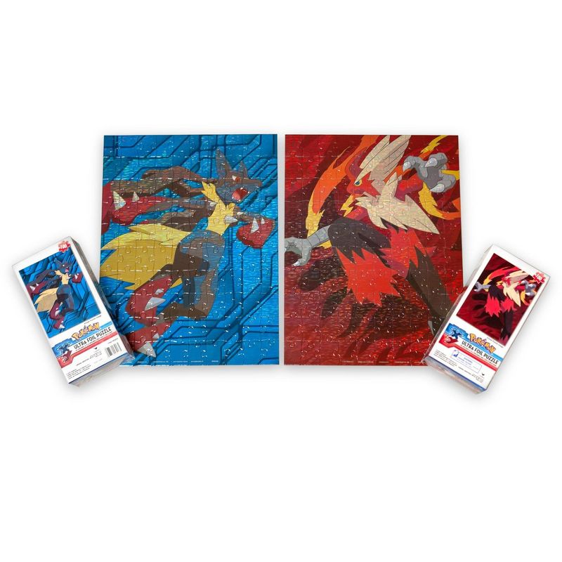 Cardinal Pokemon XY VS Series Ultra Foil 100 Piece Jigsaw Puzzle Set | Includes 2 Puzzles