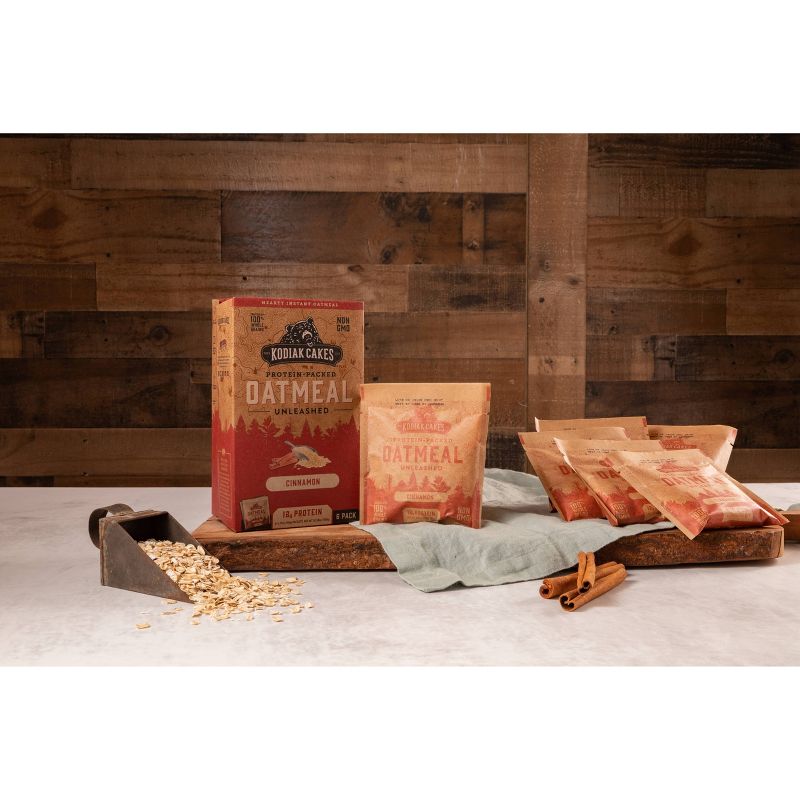 Kodiak Cakes Cinnamon Oatmeal - 6pk