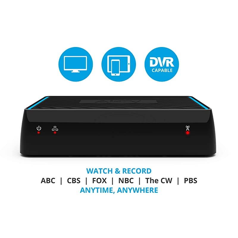 AirTV | Dual-tuner Local Channel Streamer for TVs and Mobile Devices | DVR Capable | Built for TV | Bonus $25 TV Credit
