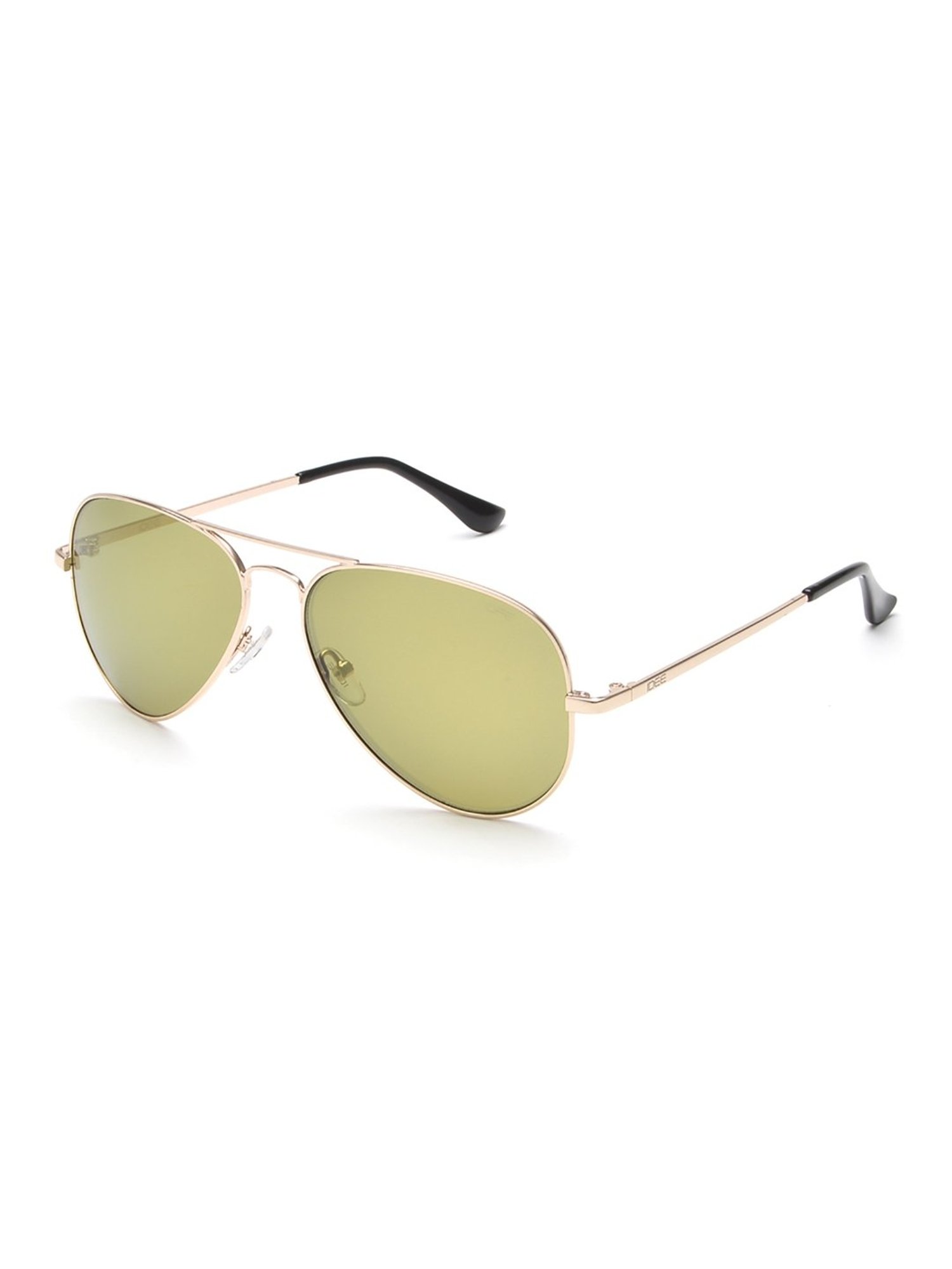 IDEE Green Pilot Unisex Sunglasses