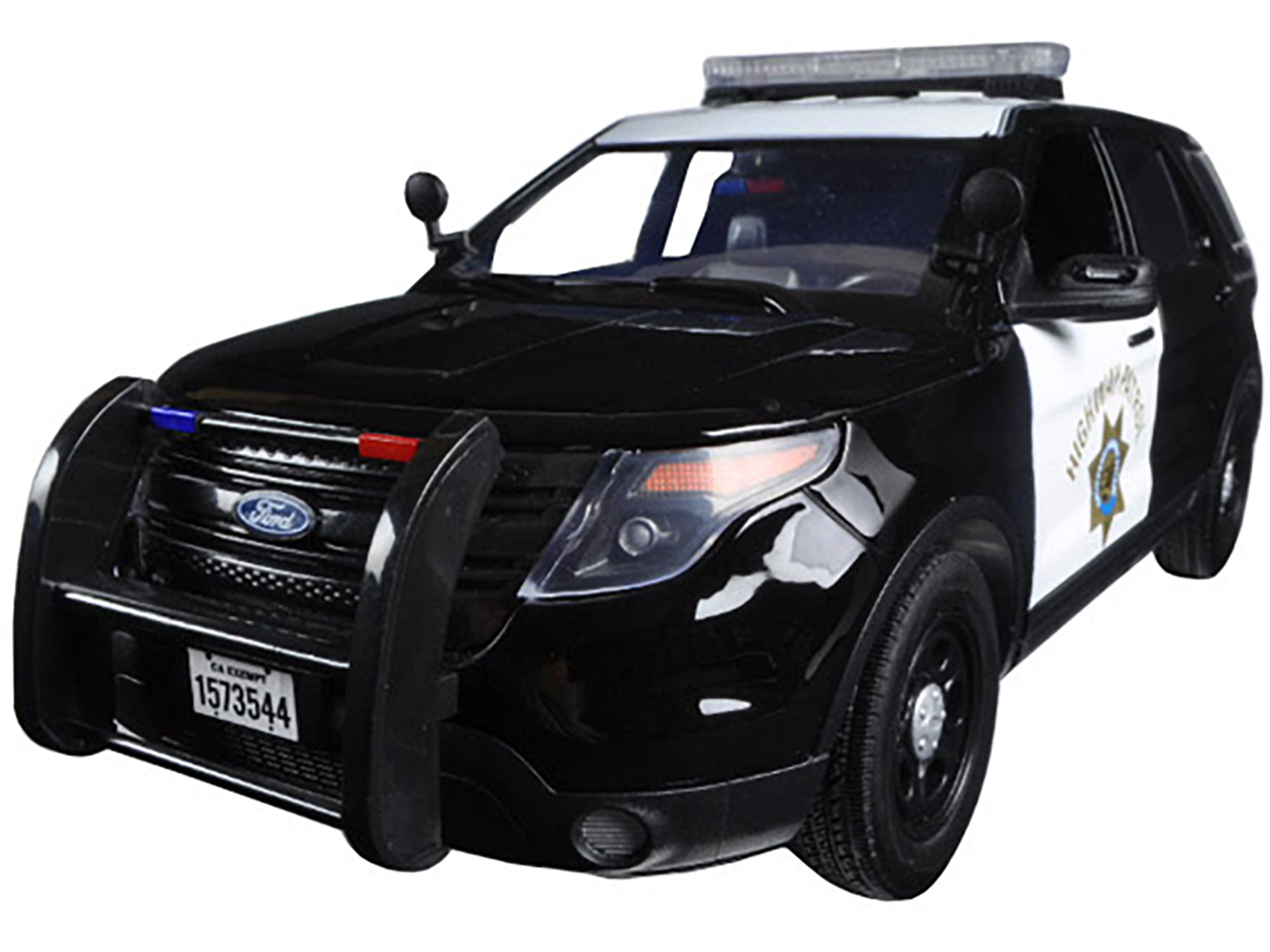 2022 Ford Police Interceptor Utility "RCMP (Royal Canadian Mounted Police)" White "Law Enforcement and Public Service" Series 1/43 Diecast Model Car by Motormax