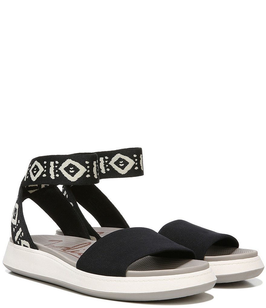 Zodiac Cyprus Tribal Print Flatform Sandals