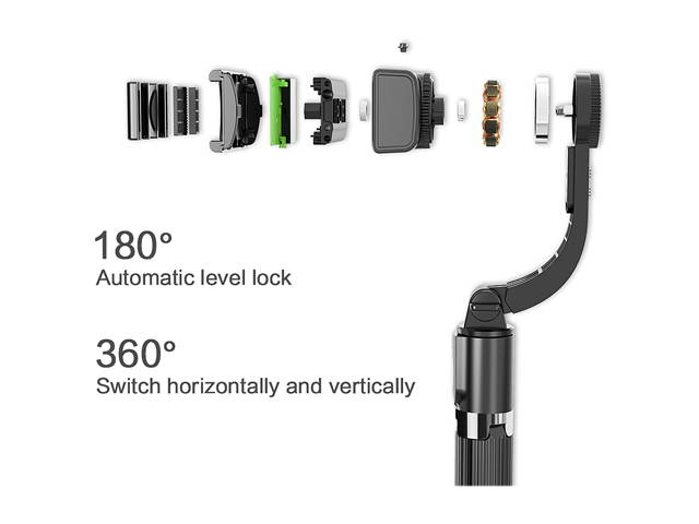 Selfie Stick L08 Handheld Grip Stabilizer Tripod 3 in 1 Handle Remote Holder Selfie Stand for iphone/Android