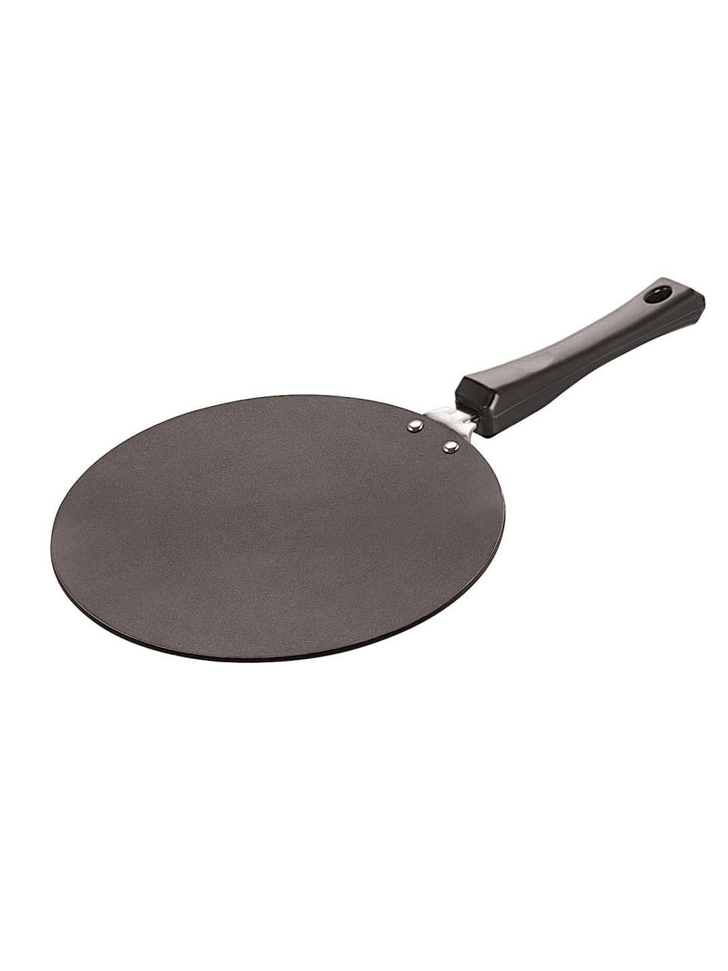 Nirlon Black Aluminium 28 cm Induction 3-Layer Non-Stick Concave Roti Tawa (0.5 L)