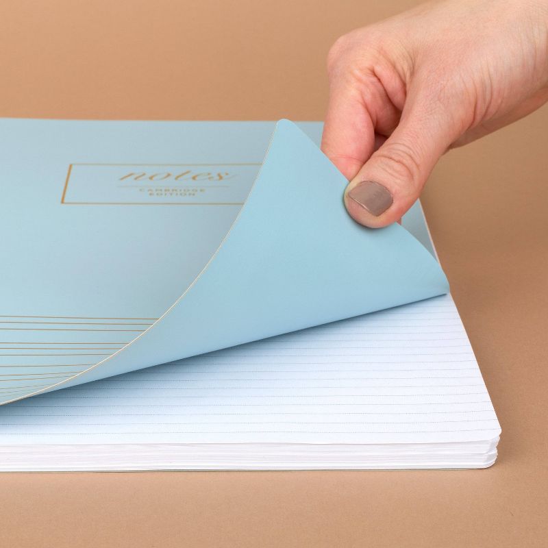 80 sheet 1 Subject Spiral Notebook Work Style Large Seaglass - Cambridge