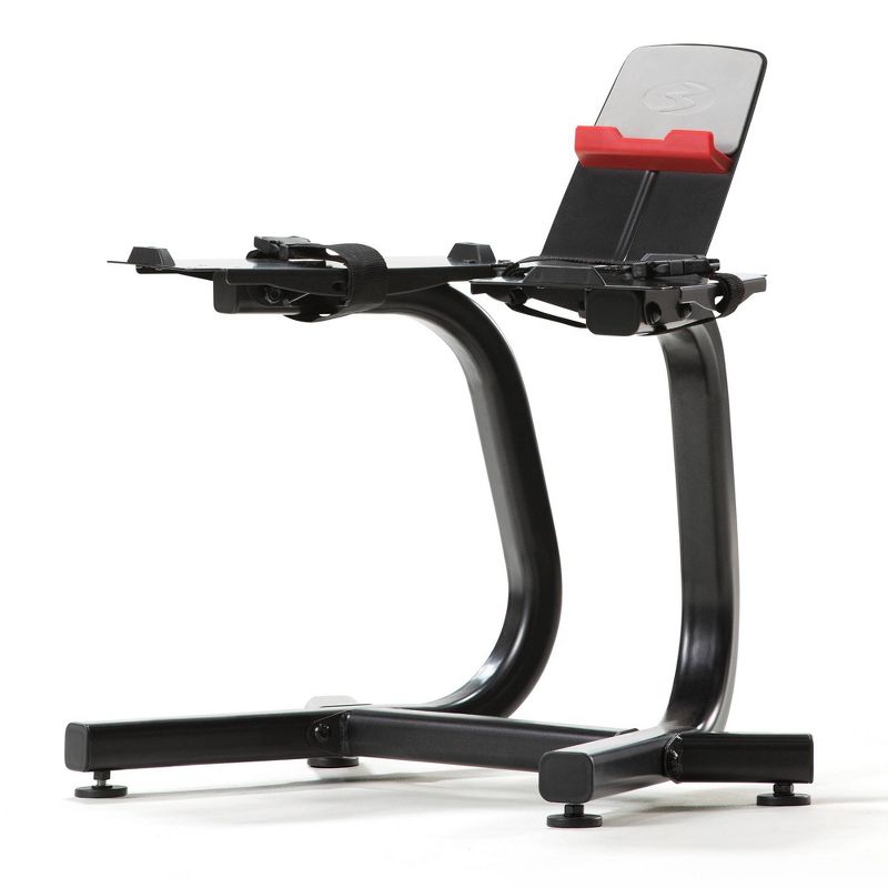 Bowflex SelectTech Dumbbell Stand with Media Rack - Black
