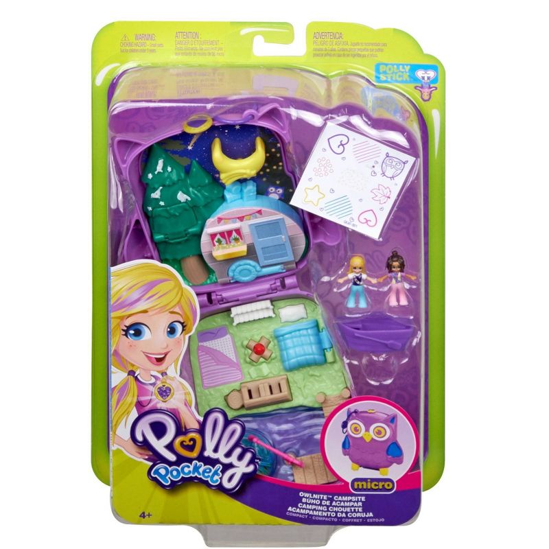 Polly Pocket Owlnite Campsite Playset