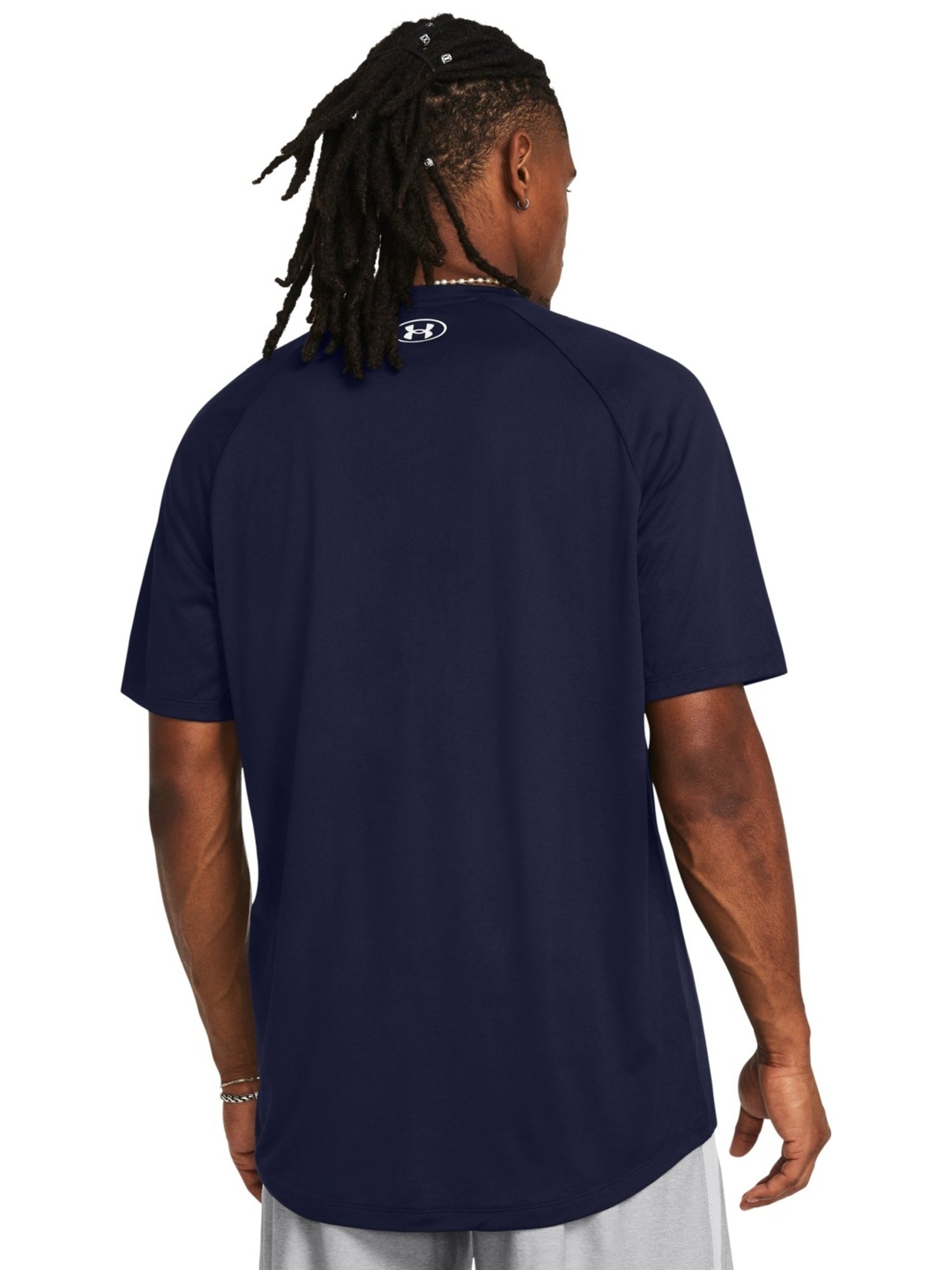 Under Armour Blue Slim Fit Printed T-Shirt