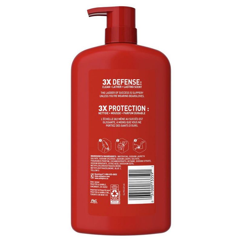 Old Spice Wild Collection Bearglove Body Wash Pump - 30 fl oz