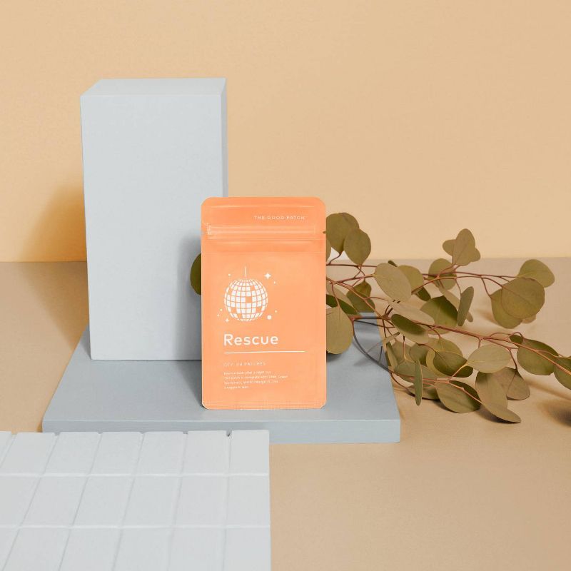 The Good Patch Plant Based Rescue Patch with Vitamin B and Green Tea Extract - 4ct