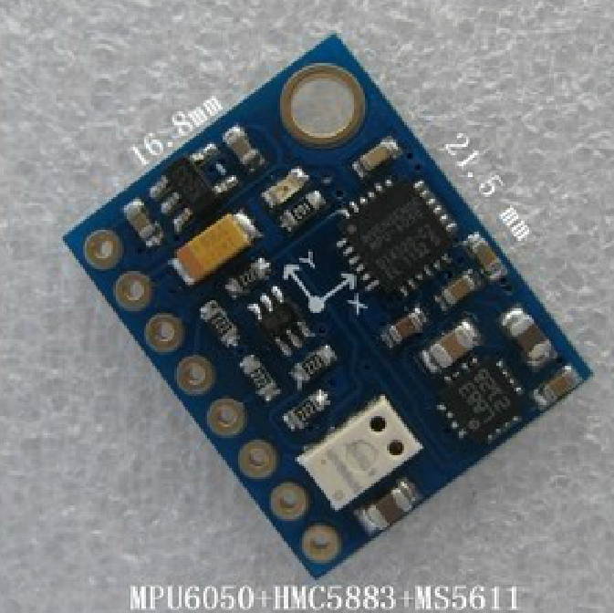 WWH-GY-86 10DOF MS5611 HMC5883L MPU6050 module MWC flight control sensor module