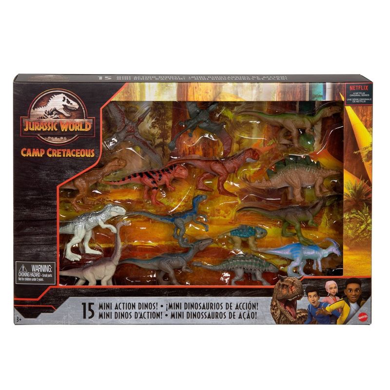 Jurassic World: Camp Cretaceous  15 pk Minis