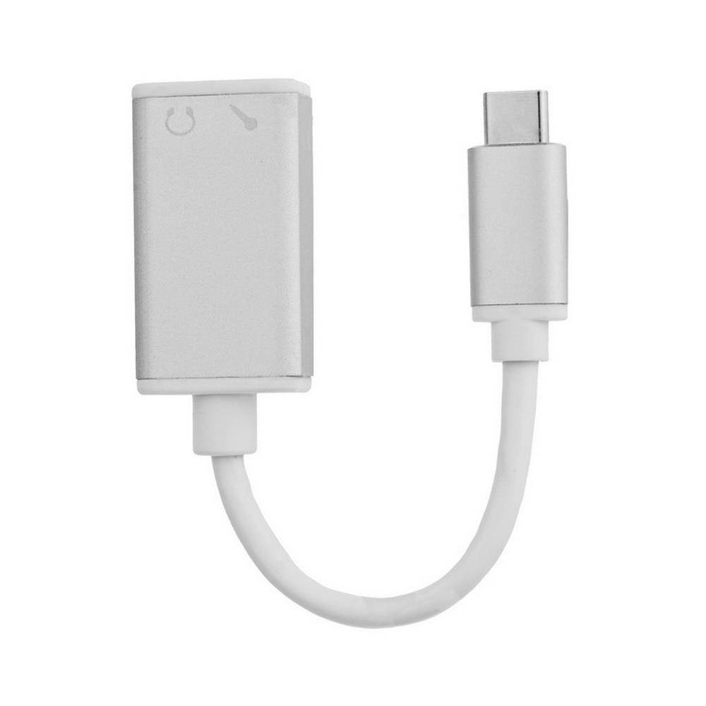 axGear USB-C Audio Adapter Card Type-C to 3.5mm Earphone Jack USB 3.1 Microphone A Headphone Mic Port