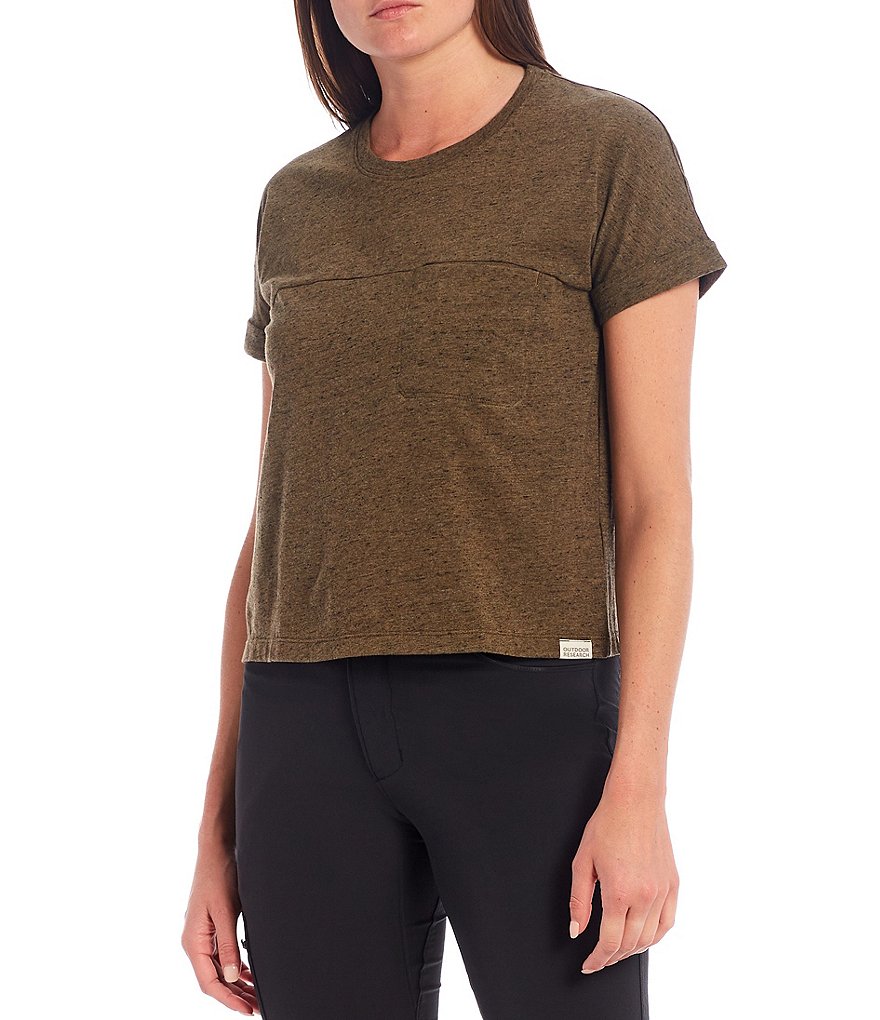 Outdoor Research Terra Short Cuff Sleeve Crop Tee