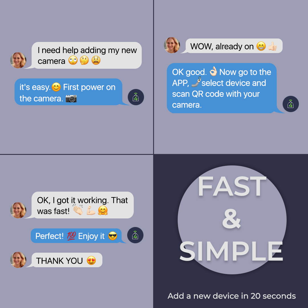 Sonicgrace Wi-Fi Wireless Smart 1080p IP Camera with Dedicated Night Vision and Motion Detection