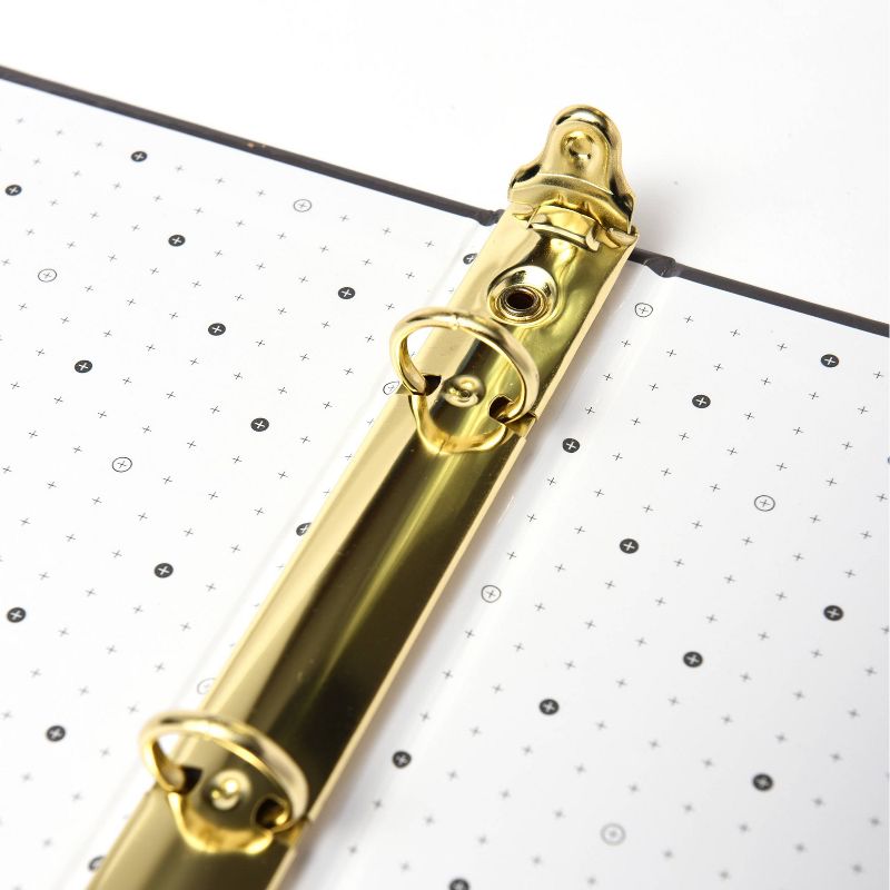 Russell+Hazel Charcoal Patent Mini Binder