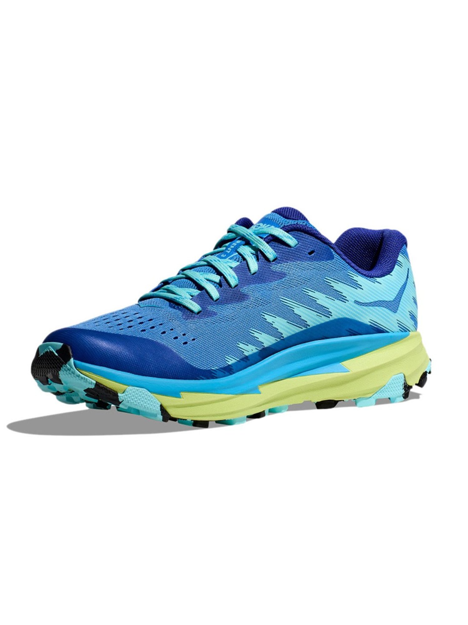 Hoka Men's M TORRENT 3 Virtual Blue & Lettuce Running Shoes