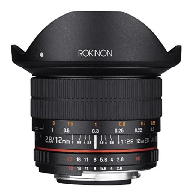 Rokinon 12mm f/2.8 Full Frame Fisheye Lens (for Canon EOS Cameras)