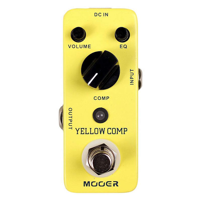 Mooer Yellow Comp Optical Compressor Guitar Effects Pedal