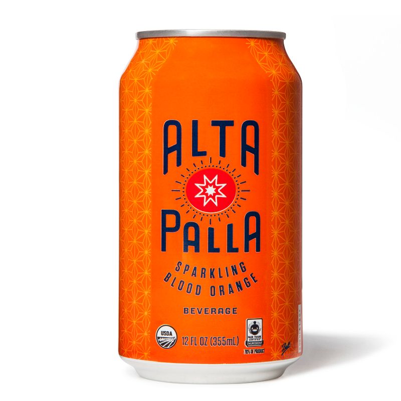Alta Palla Organic Blood Orange Beverage 16oz