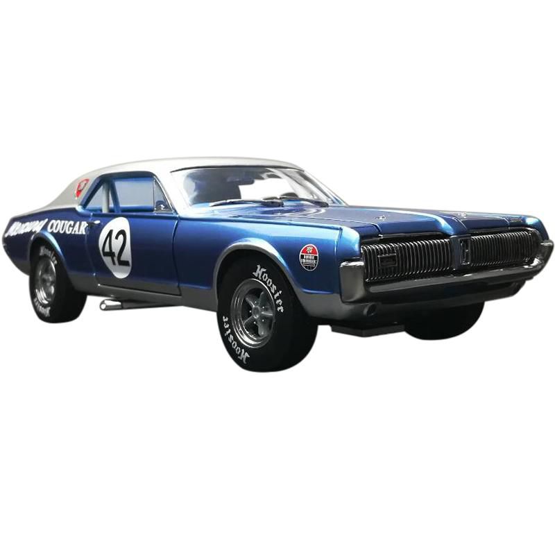 1967 Mercury Cougar Racing #42 Northwoods Shelby Club (2011) 1/18 Diecast Model Car by SunStar