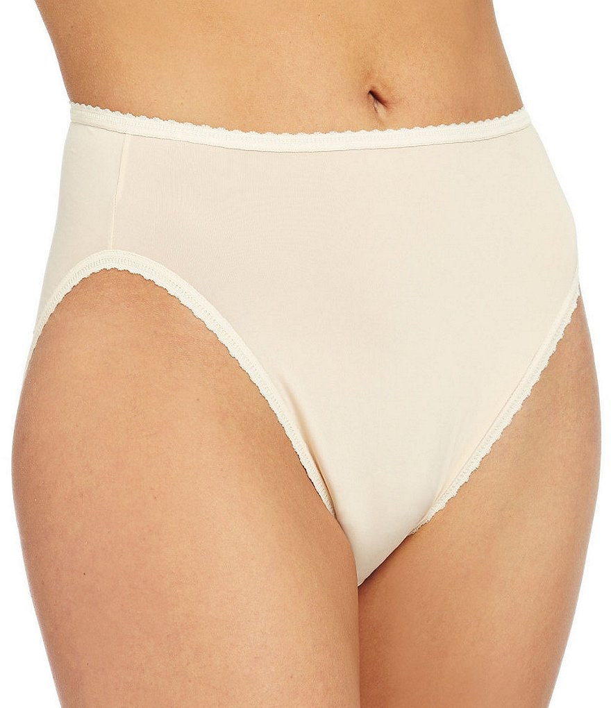 Cabernet Seamed To Fit Stretch Hi-Cut Brief Panty