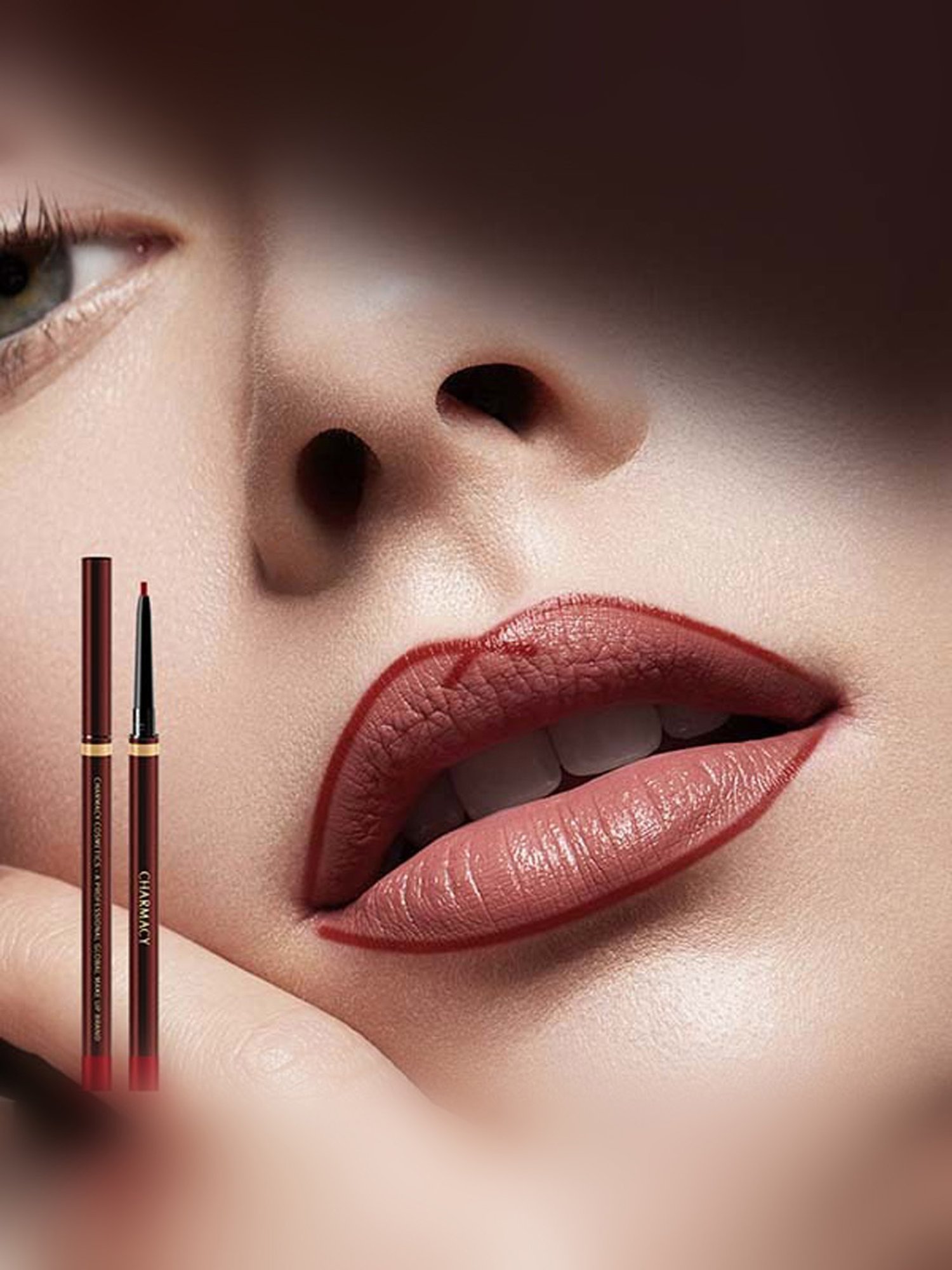 CHARMACY Milano Lip Contour Lip Liner Fire Red - 0.1 gm