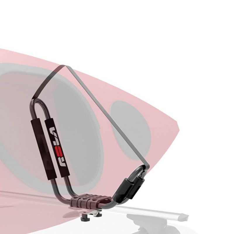 Rola J Rac J Style Heavy Duty Rooftop Car Roof Rack Kayak Carrier w/ Foam Pads