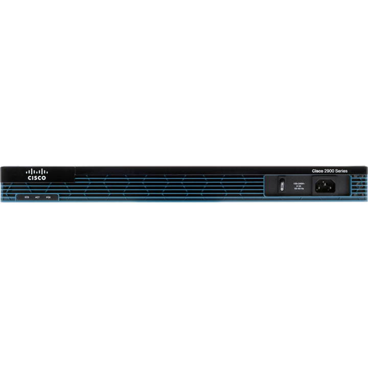 Cisco 2901 Integrated Services Router, CISCO2901/K9, Lifetime Warranty