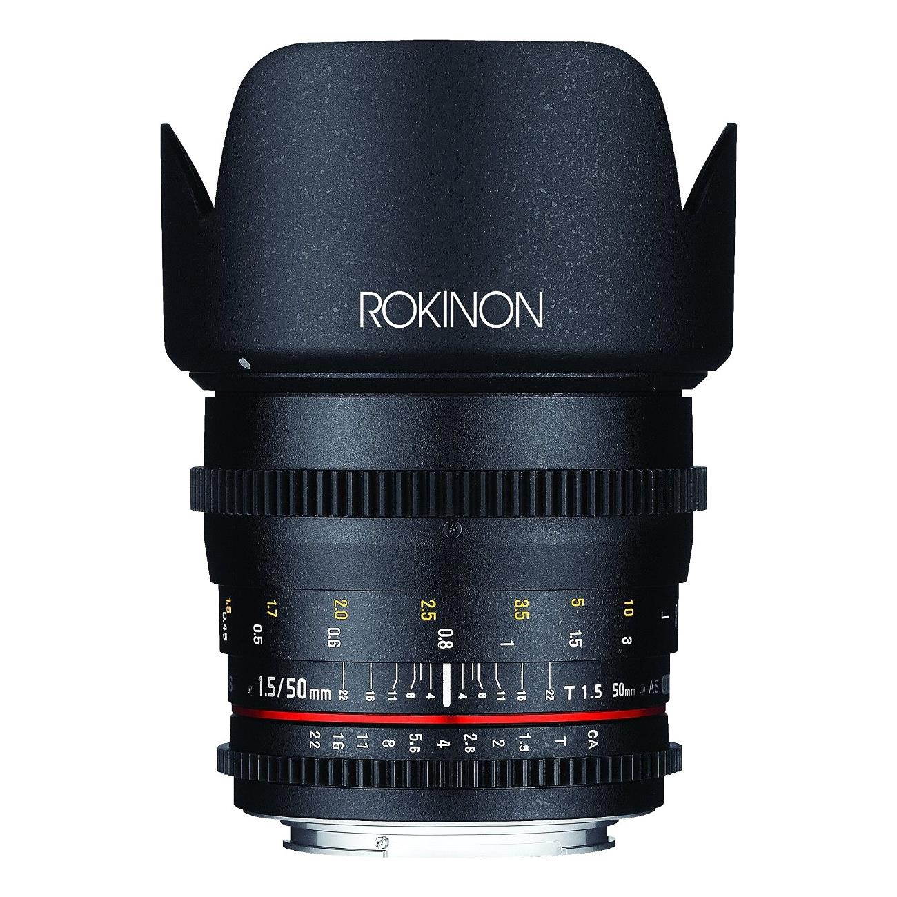 Rokinon 50mm F1.4 Lens for Canon EF Mount #50M-C
