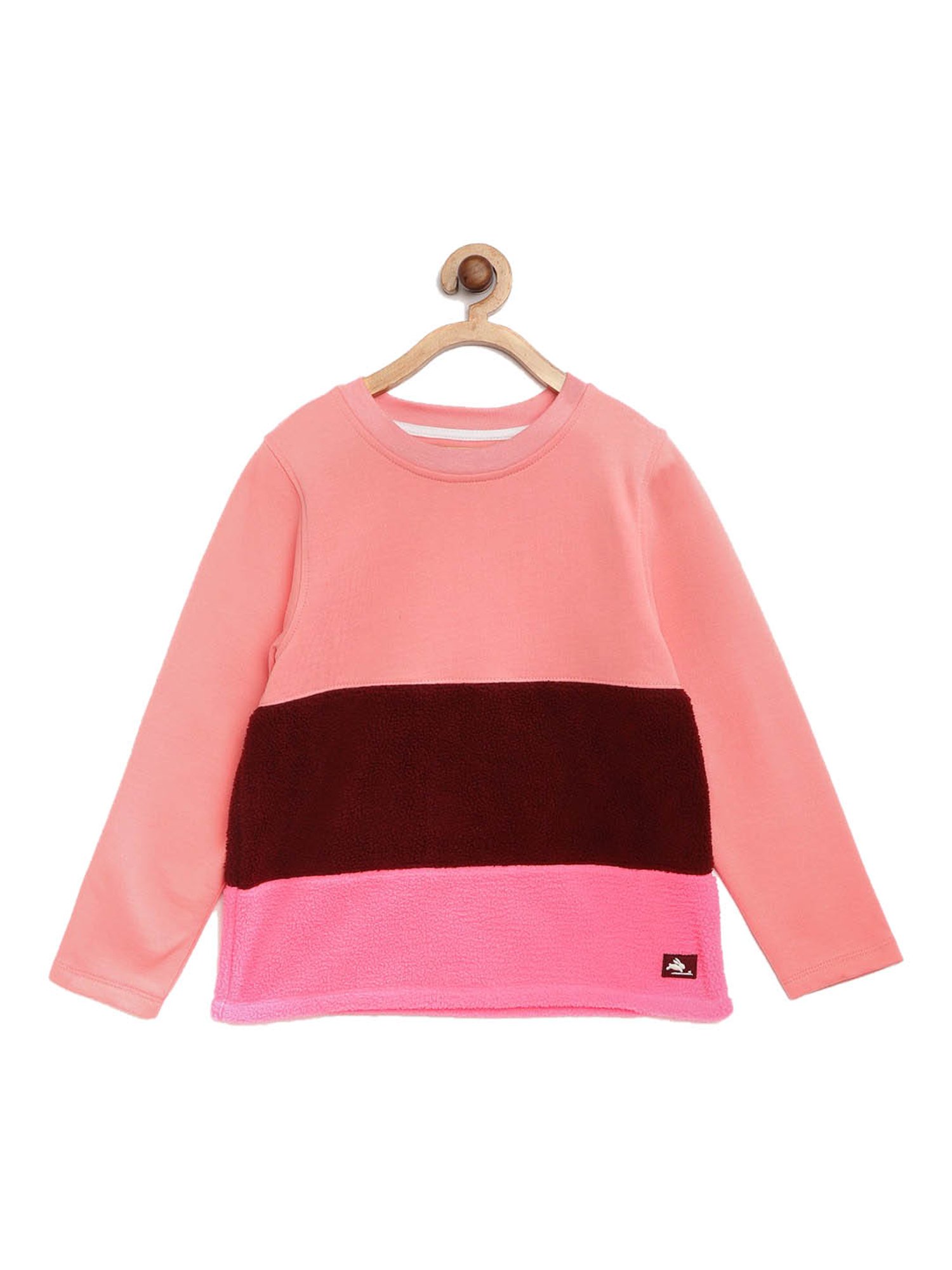 Cherry Crumble By Nitt Hyman Kids Multicolor Striped Sweatshirt