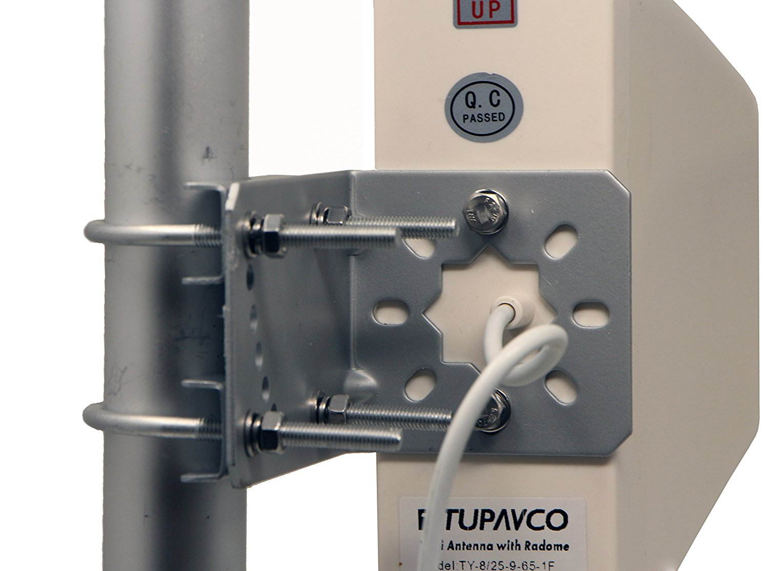 Yagi Directional Antenna-Tupavco TP514 - 3G/4G/LTE 9dBi 800MHz-960MHz and 1.7-2.5GHz 2FT Cable w/ Two Types of Connectors RP-SMA-Male and TS-9 - Cell Phone Signal Booster Log Periodic Cellular